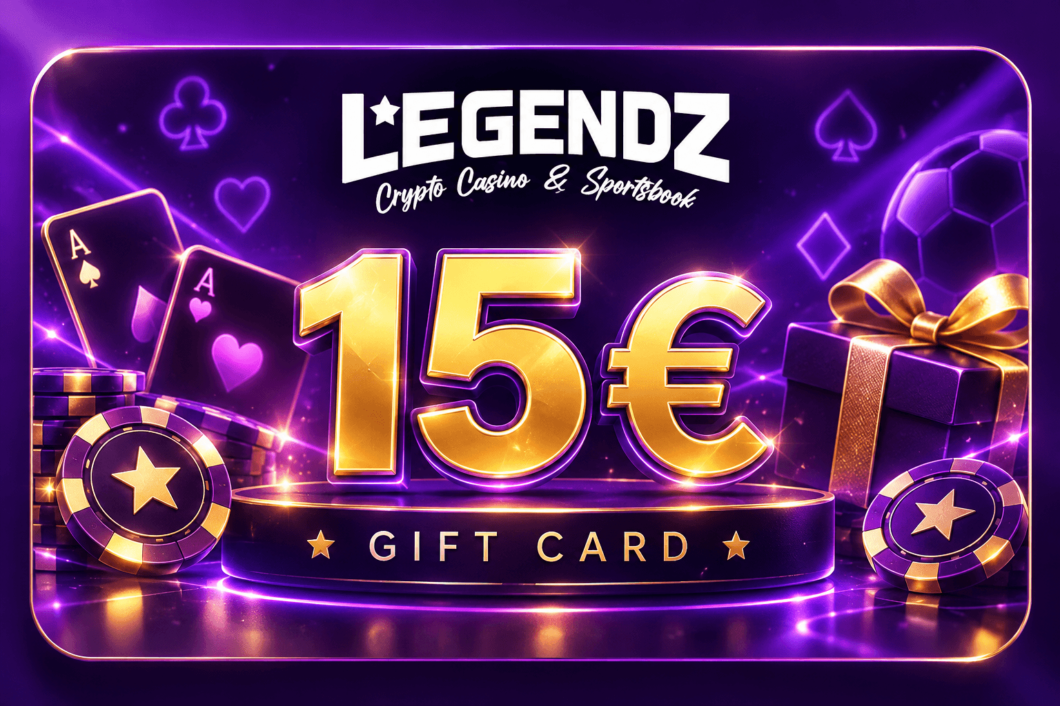 LEGENDZ 15€ GIFT CARD